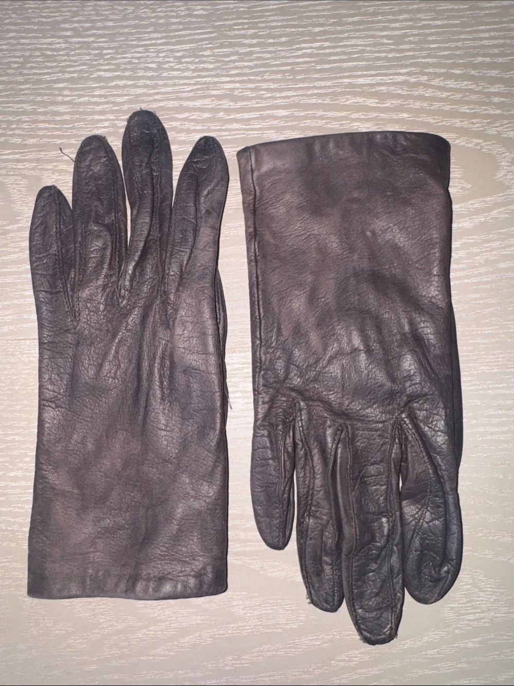 100% ANTRON NYLON LINING BROWN GLOVES  Size 7
